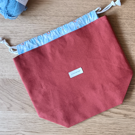 Project bag - roestrood - medium