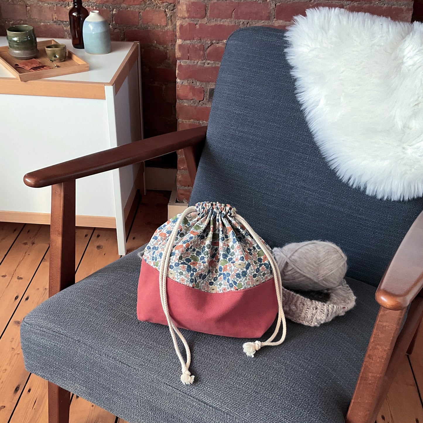 Project bag - Liberty London stof - medium