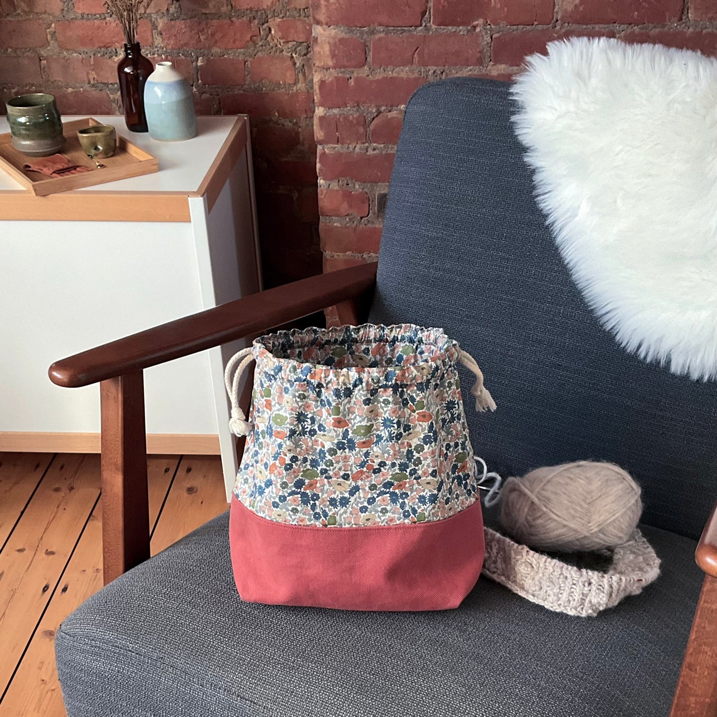 Project bag - Liberty London stof - medium