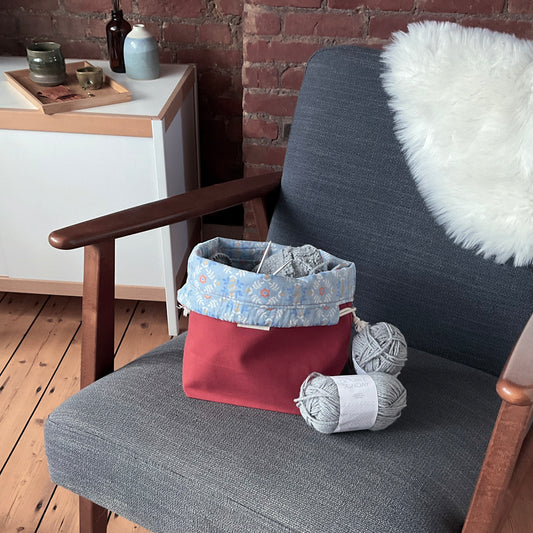 Project bag - roestrood - medium